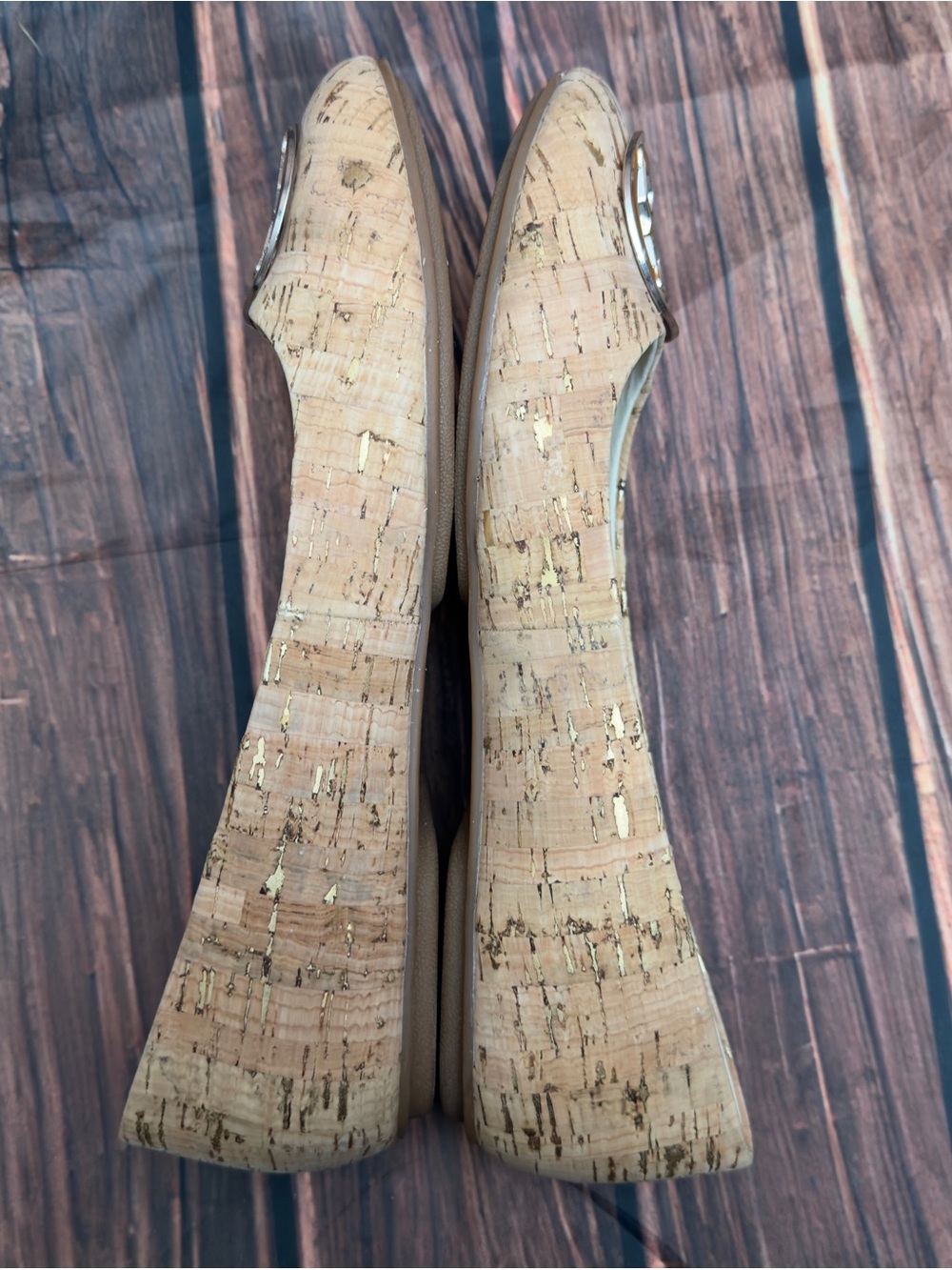 Kelly & Katie Hiliah Cork Medallion Ballet Flat Size 11 - Picture 6 of 16